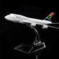 South African Airways Boeing 747 Diecast Model 1:400 – 16cm Alloy Jet with Display Stand