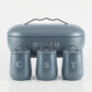 MHome 4-Piece Vintage Style Bread Bin And Canister Set-Various Colours