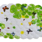 Oval Bath Mat for Tub Non-Slip Suction Cup