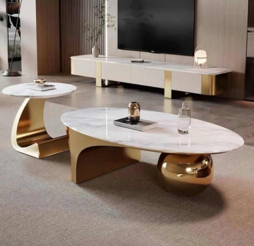 MFurn Luxury Oval Tableset 2pc
