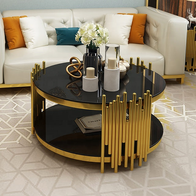 Light Luxury Modern Round Coffee Table