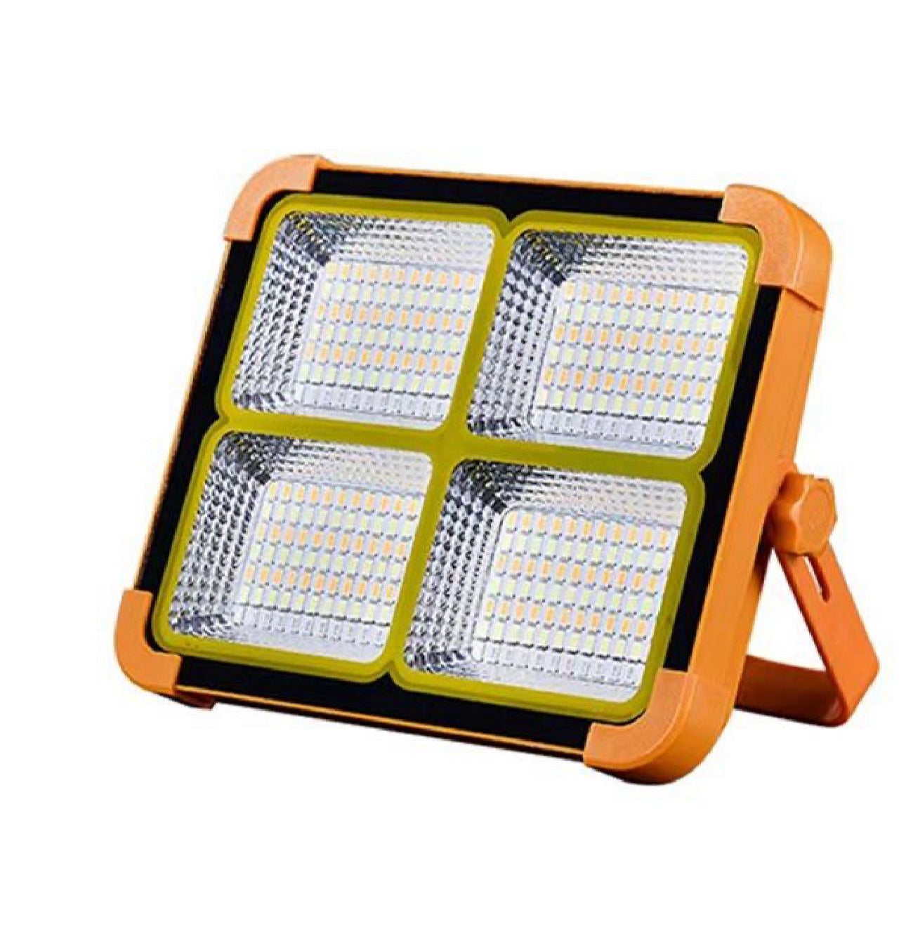 MTech Portable Solar Rechargeable Flood Light With USB Charger