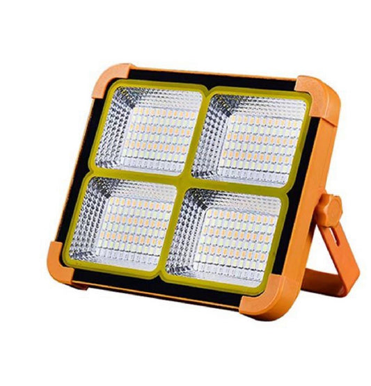 MTech Portable Solar Rechargeable Flood Light With USB Charger
