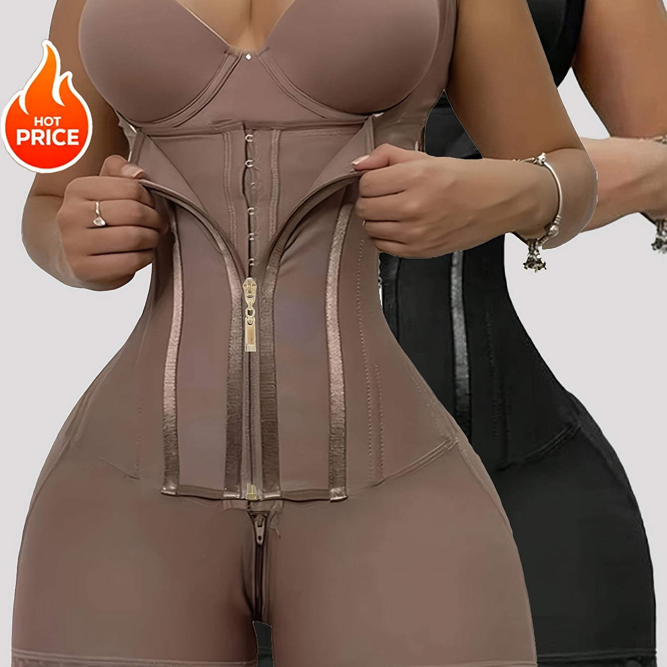 Ladies Full Body Compression Shaper -Various Colours