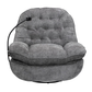 MHome Swivel Rocker Recliner Chair with Adjustable Backrest Footrest