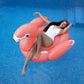 Inflatable Flamingo Beach Float 168×120 cm – Deluxe Pool & Summer Fun