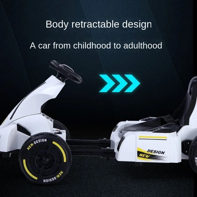 Electric Toy Kart Racing for Children Rechargeable Baby Stroller Balance Car  Suitable For 3 - 8 yrs