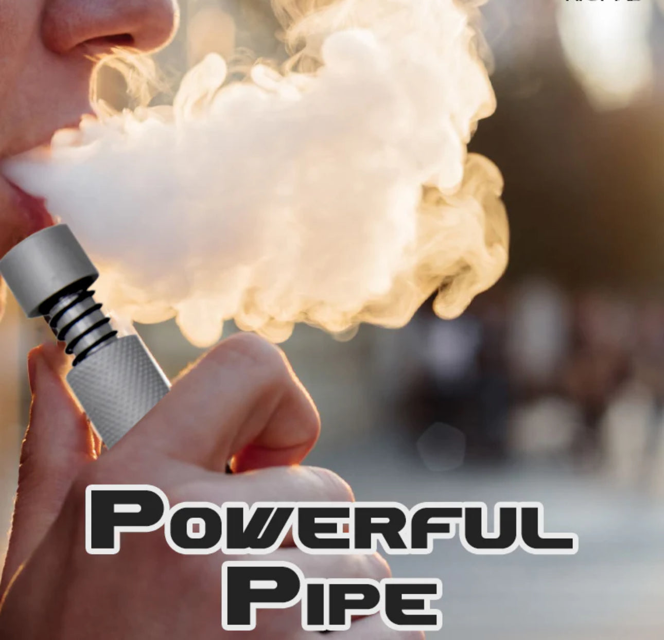 Smoking Metal Pipe