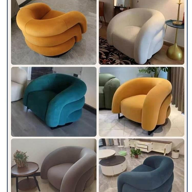 MFURN Nordic Luxury Lazy Single Sofa Chair-PreOrder Sales!