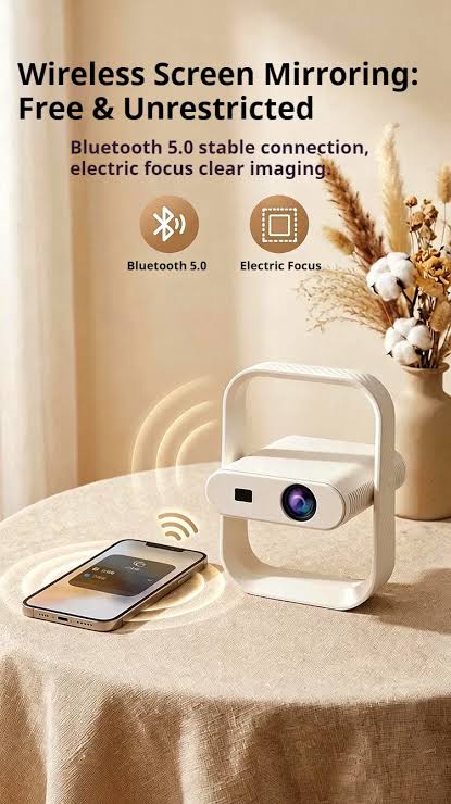 MTech Home Android 14 Smart Projector HY370