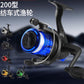 Mini Spinning Reel Lightweight Wheel 5.2:1 Gear Ratio 1BB Small Fishing Reel with Fishing Line Salt Water Fishing Equipment