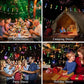 Christmas LED Solar Powered Water Drop Fairy Light - 6M