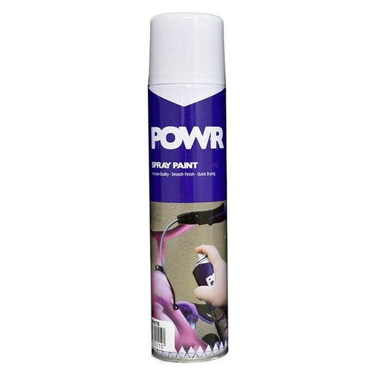 POWR Spray Paint 300ml – Quick-Drying, Acrylic-Based, Lead-Free Color Spray for Interior & Exterior Use
