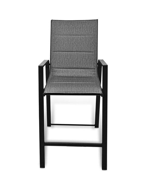 MFurn Miron High Bar Chair – Steel Frame & Textilene Seat