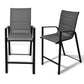 MFurn Miron High Bar Chair – Steel Frame & Textilene Seat