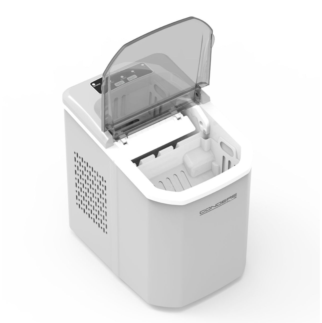 Condere Small Countertop Ice Maker - Portable Ice Machine 1.5L