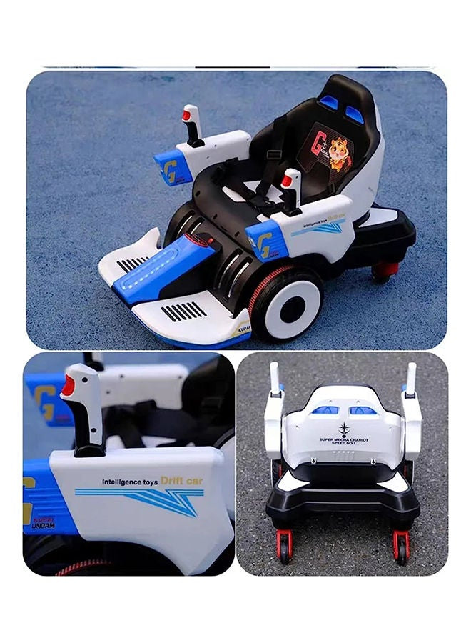 Lubbeez 1029 Electric Four-Wheel Kids Car | Remote Control | 360 Degree Rotation | Cool LED Lights | Four-Point Seat Belt | Safe & Comfortable |