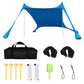MHome Beach Tent Sun Shelter – UV Protection Outdoor Canopy 3x3M