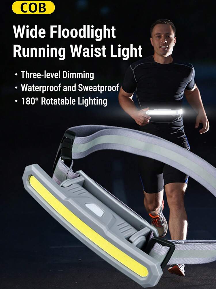 MTech LED Safety Running Waist Belt One Size