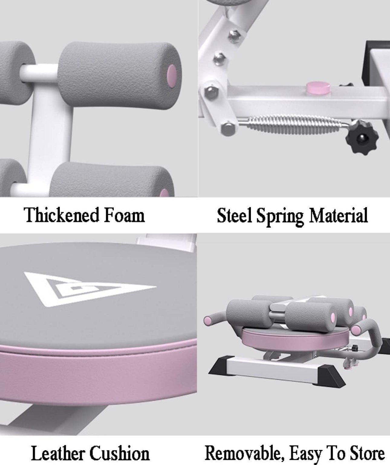 Pro-Sportz 
Sit Up Exercise Equipment, Abdominal Exercise Machine Ab Machine Abs Workout Equipment for Woman Home Gym