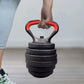 Fitness Adjustable Metal Kettlebell Handle for Weight Plates Arm Strength Workout Kettle Bell Grip Dumbbell