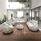 Modern Aluminium Rattan Garden Outdoor Patio Furniture 4pc
