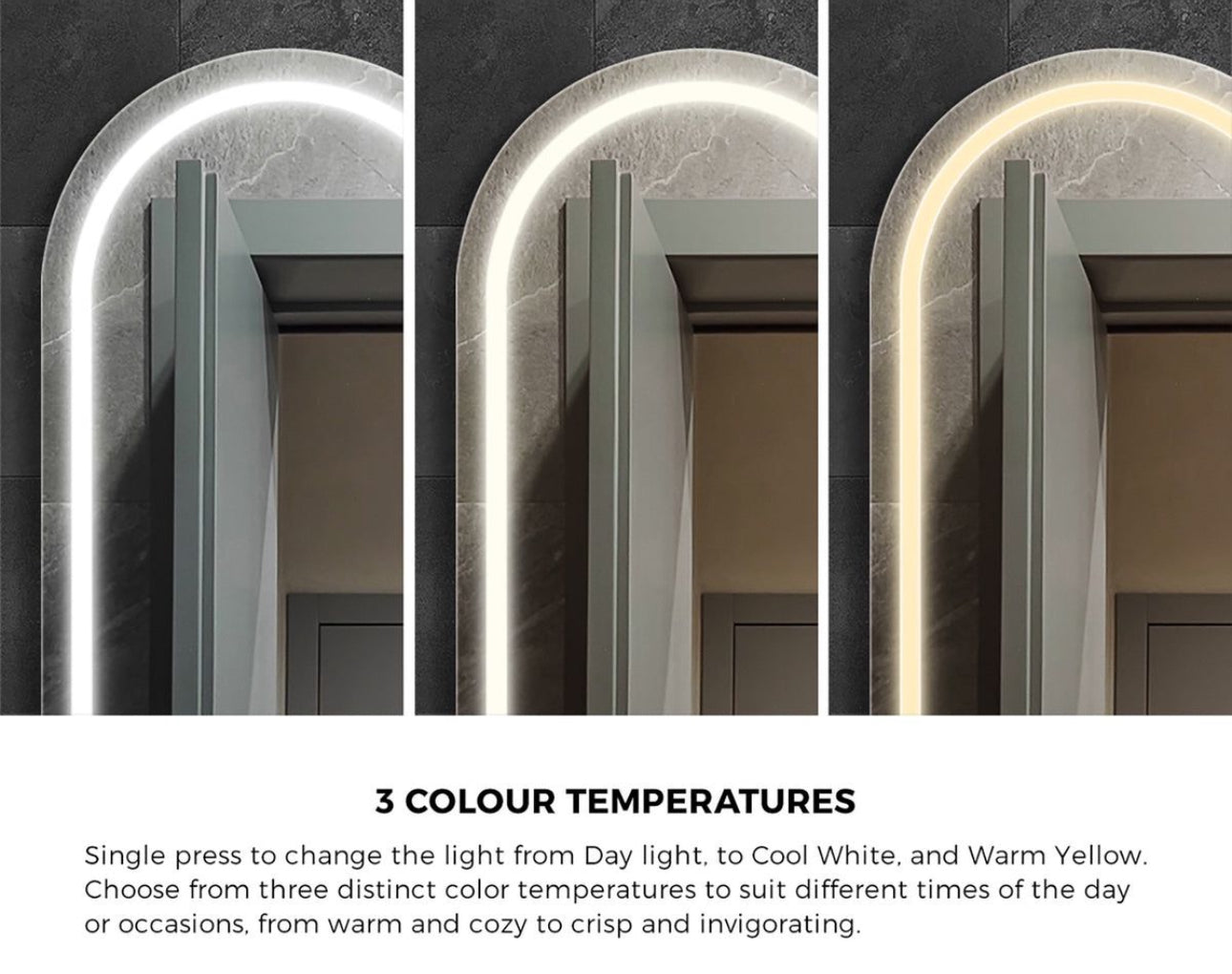 Black Friday Deal LED Bathroom Mirror Valid 1st December!