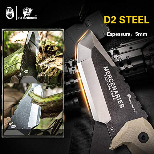 OUTDOORS - fixed blade knive with sheath,Tanto knife,survival tactical knife,Ergonomics G10 anti-skidding Handle 

Add to Wishlist