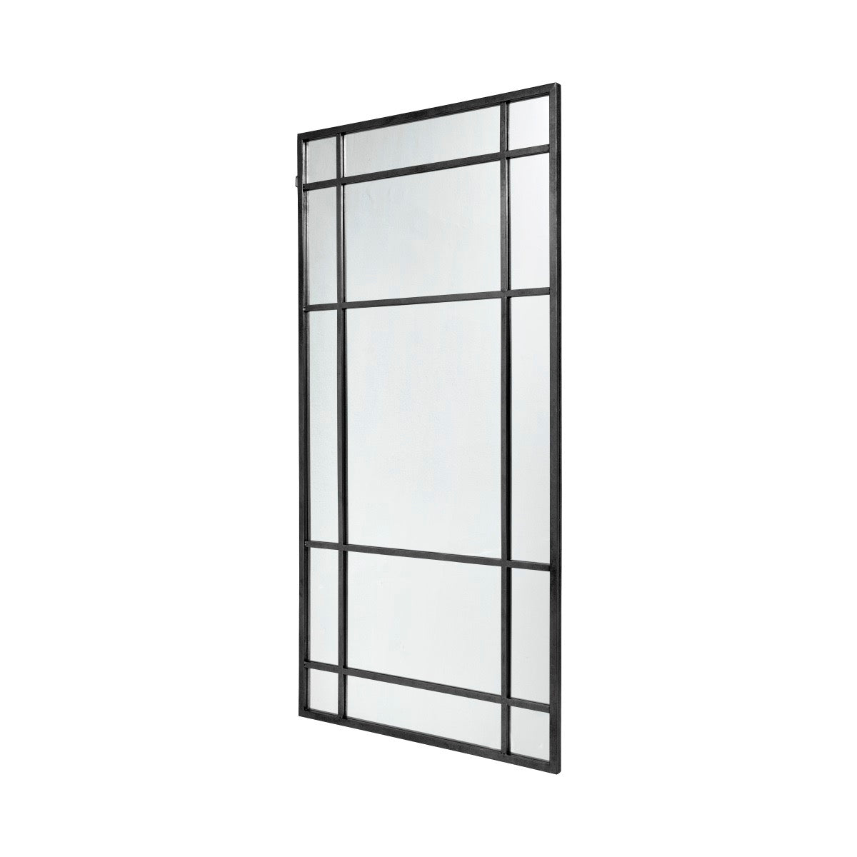 MHome Full Length Black Iron Fame Mirror 180x110cm