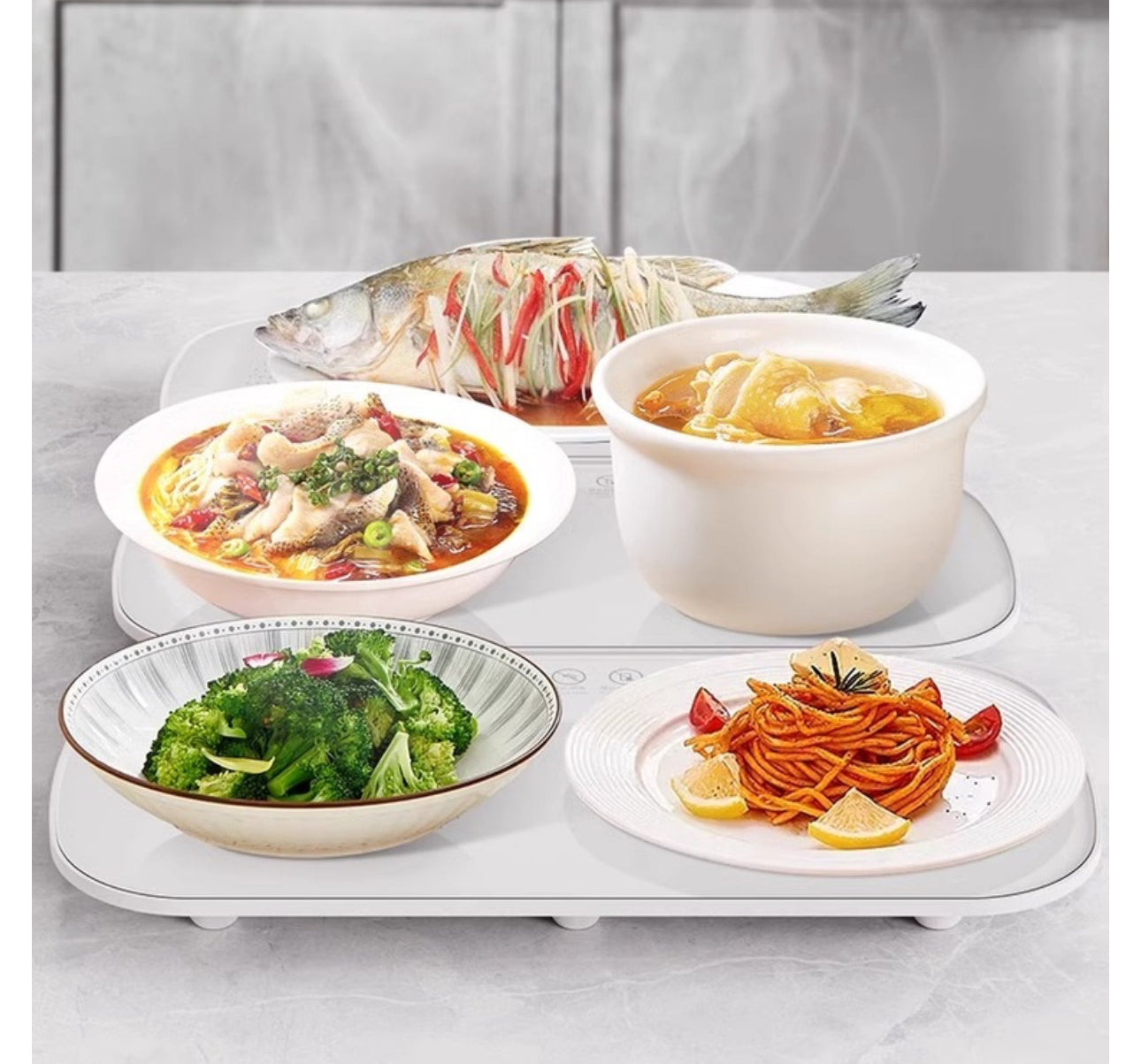 MHome Electric Warming Hot Tray With Adjustable Temperature