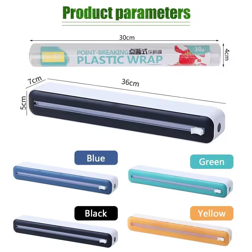 MHome Multipurpose Cling Film /Foil Convenient Kitchen Dispenser