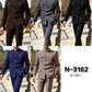 Men’s Military Inspired Mandarin Collar Safari Suit -Various Colours