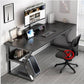 MFURN 
Compact Office Desk for Small Spaces, Writing and Gaming Table, Home Office Workstation, Bedroom Computer Desk, Study Desk