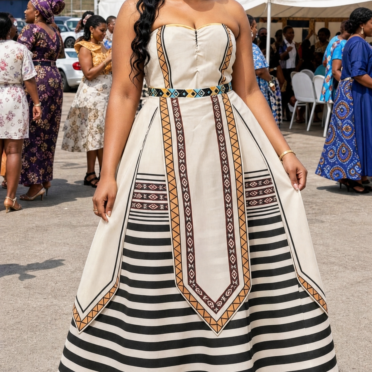 Ladies Elegant Traditional Dress for Women Ethnic Evening Gown
