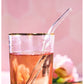 Reusable Glass Straws & Brush 5pc Set