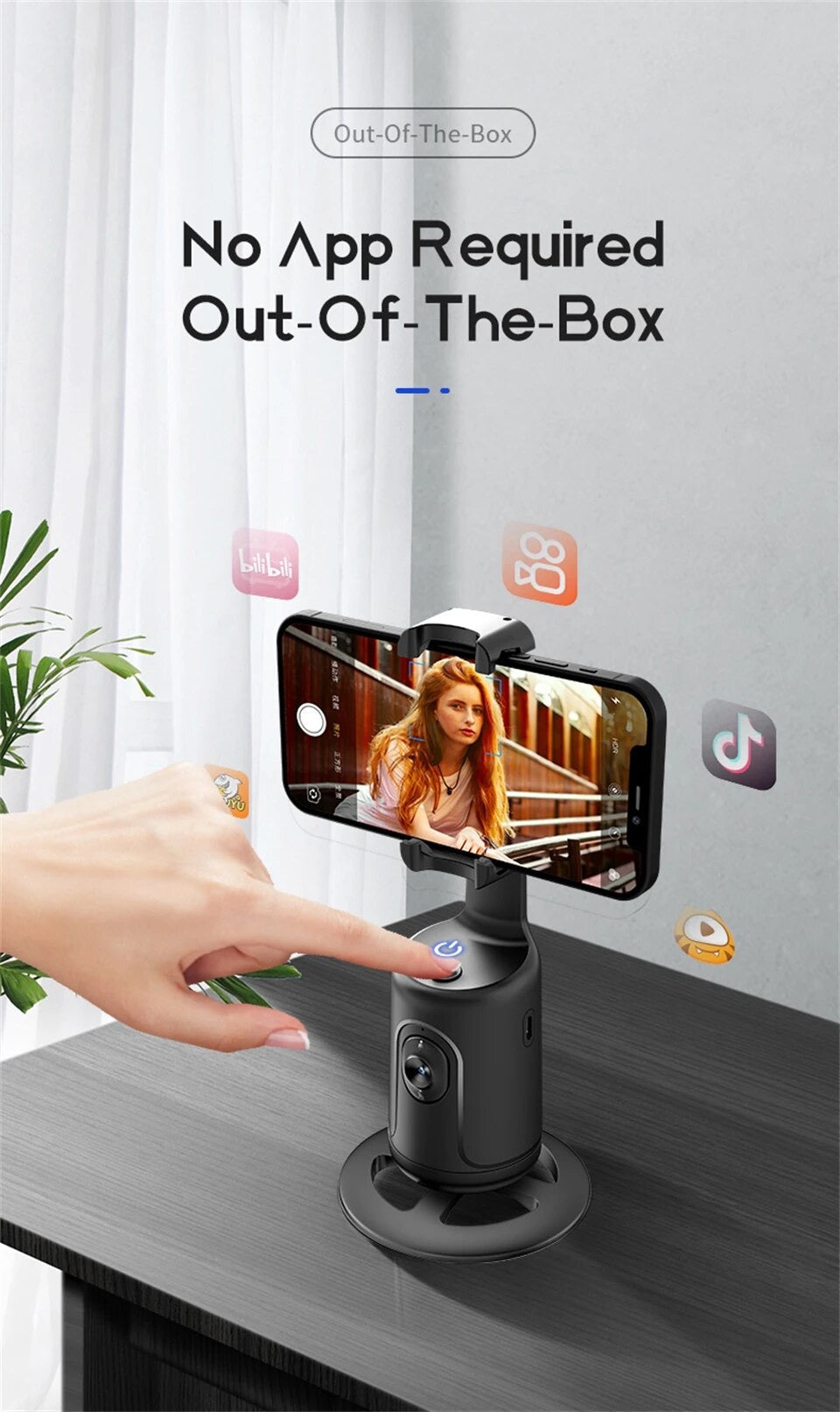 Smart Auto Face Detecting Tripod