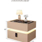 Nordic style smart bedside cabinets with wireless charging, Bluetooth speaker, LED strip, and secure password lock drawer-Available In Various Colours PreOrder Sales Now Available!
