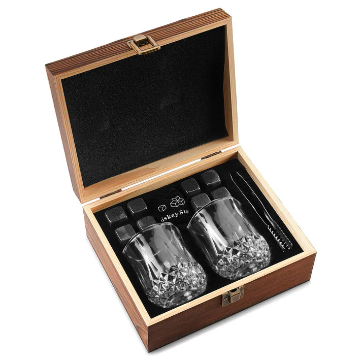 Luxury Whiskey Stone Set 15pc