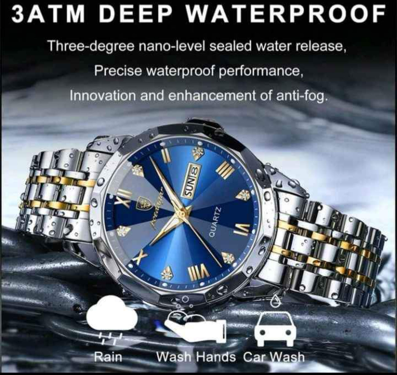 Poedagar Luxury Men’s Watches Royal Blue PreOrder Sales Now Available!