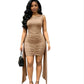 Ladies Elegant Mini Dress -Various Colours