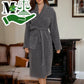 Women's Microfiber Fleece Bathrobe/Gown