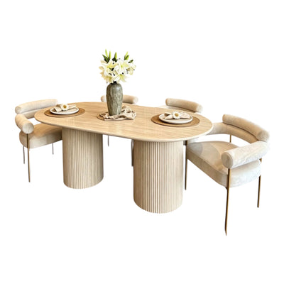 MFurn Nordic Style Dining Set