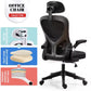 MFURN Office Chair Ergonomic Mesh Chair Gaming Chair Family Study Chair Comfort Home Office Chairs Black Only