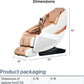 Professional Massage Best Zero Gravity Human Touch Stretch 4D Track Latest Electronic Massage Chair Body Massager Only Available On PreOrder.