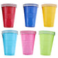 Reusable Plastic Party Cups Various Colours x 50pc