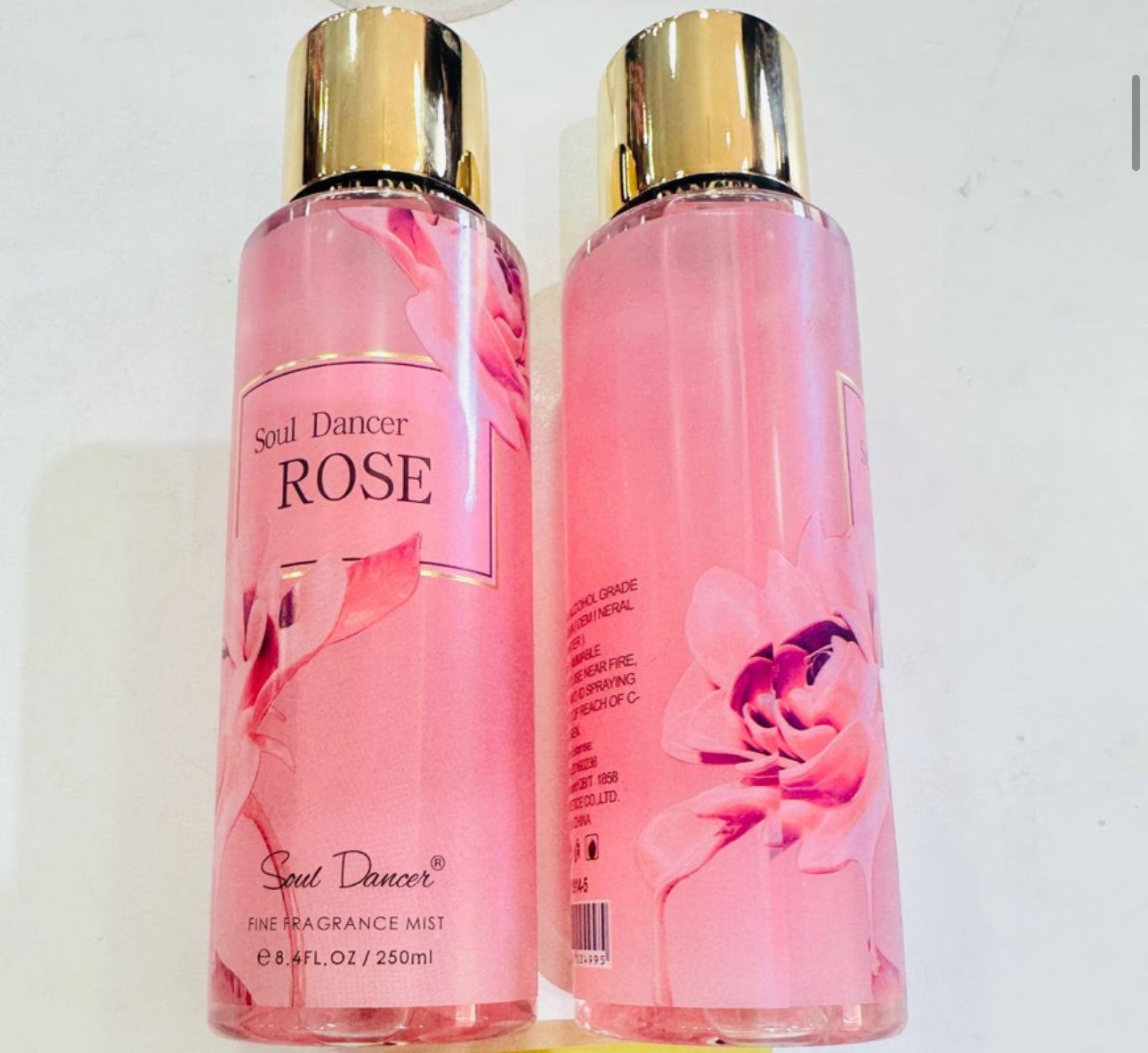 Ladies Fine Fragrance Body Mist Spray - Various Options