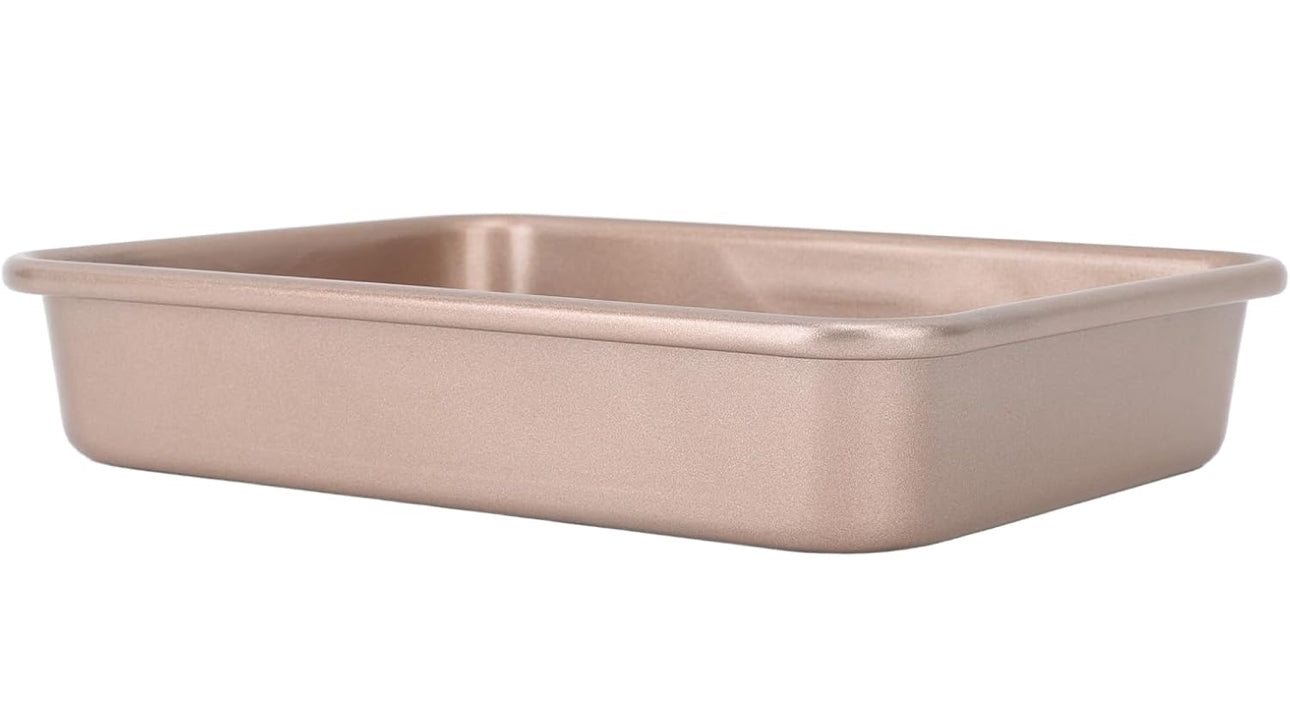 MHome Carbon Steel Baking Sheet Tray Small ,Medium,Non Stick Oven Pan, Multi Functionality, Excellent Heat Conductivity