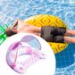 Inflatable Pool Float with Canopy with Cup Holder Compact Lounger for Lake Summer Beach-Various Options