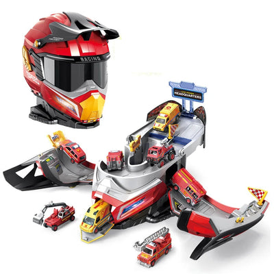 Kids Race Track Helmet Toy