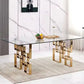 MFURN Geometric Modern Dining Table-Various Colours